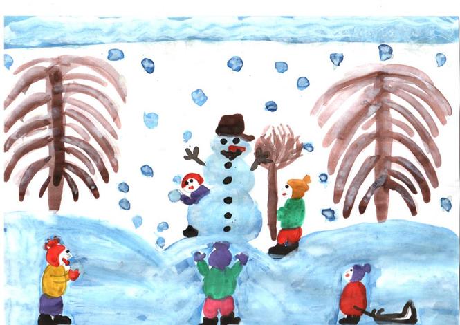 Каникулы в подготовительной группе. Дети гуляют зимой на участке рисование. Сюжетное рисование в детском саду. Сюжетное рисование в старшей группе. Дошкольники сюжетное рисование.